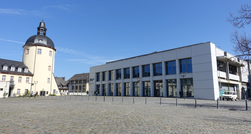 Hörsaalzentrum in Siegen: Der größte Hörsaal hier bietet Platz für 599 Personen